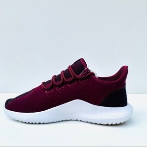 adidas tubular shadow maroon